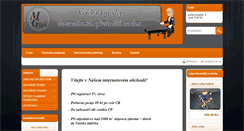 Desktop Screenshot of mglass.cz